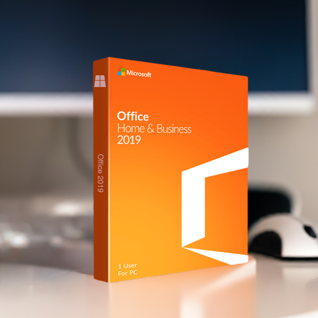 Microsoft Software Microsoft Office 2019 Home and Business for PC box
