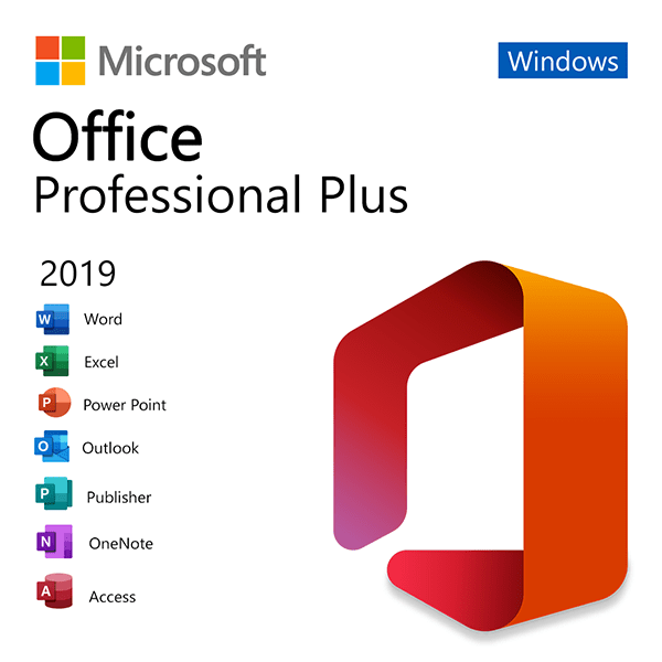 Microsoft Software Microsoft Office 2019 Professional Plus
