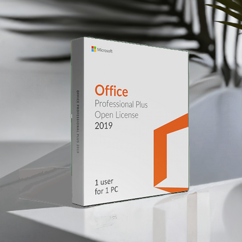 Microsoft Software Microsoft Office 2019 Professional Plus Open License