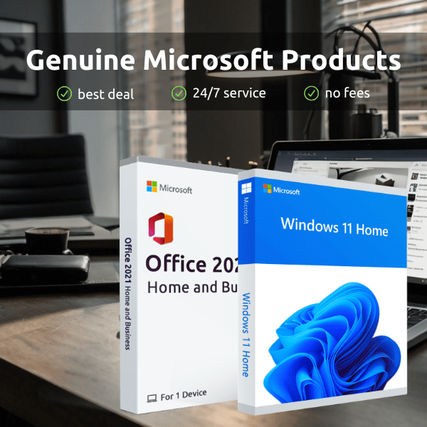 Microsoft Software Microsoft Office 2021 Home and Business + Windows 11 Home