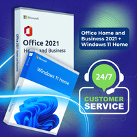 Thumbnail for Microsoft Software Microsoft Office 2021 Home and Business + Windows 11 Home