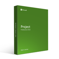 Thumbnail for Microsoft Software Microsoft Project 2016 Pro Open License
