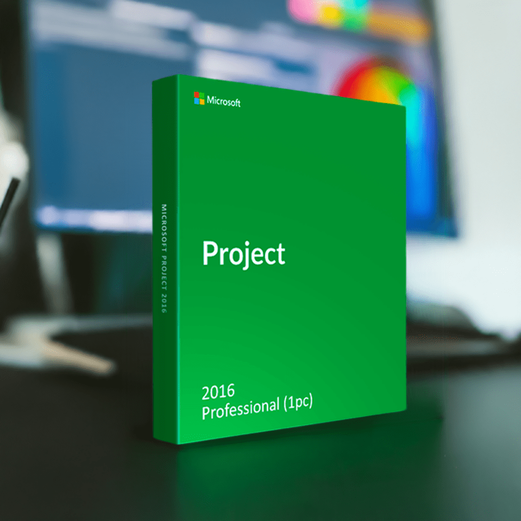 Microsoft Project 2016 Professional (1pc) box