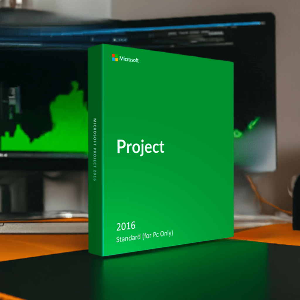 Microsoft Software Microsoft Project 2016 Standard (for Pc Only)