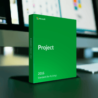 Thumbnail for Microsoft Software Microsoft Project 2016 Standard (for Pc Only) box