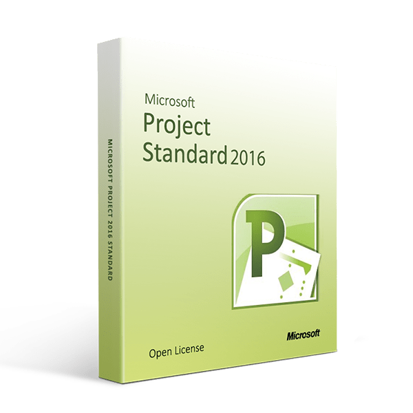 Microsoft Software Microsoft Project 2016 Standard Open License