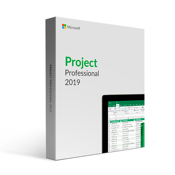 Microsoft Software Microsoft Project 2019 Professional