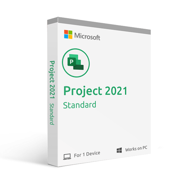 Microsoft Software Microsoft Project 2021 Standard