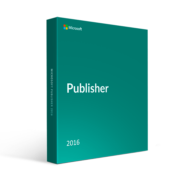 Microsoft Software Microsoft Publisher 2016