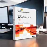 Thumbnail for Microsoft Software Microsoft SQL Server 2008 R2 Datacenter Processor License