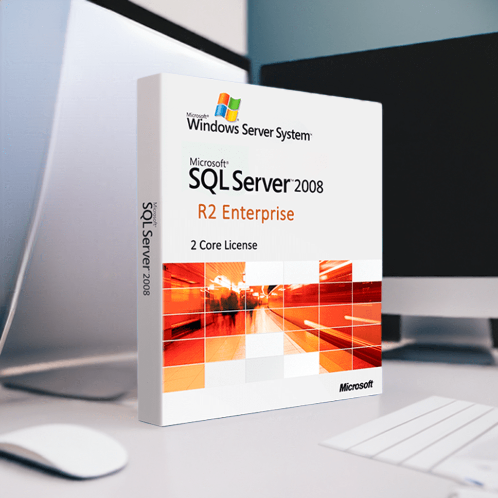 Microsoft Software Microsoft SQL Server 2008 R2 Enterprise 2 Core License