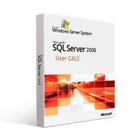 Thumbnail for Microsoft Software Microsoft SQL Server 2008 R2 - User CAL License