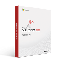 Thumbnail for Microsoft Software Microsoft SQL Server 2012 PC 1 User CAL