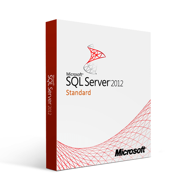 Microsoft Software Microsoft SQL Server 2012 Standard