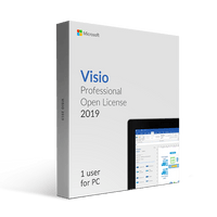 Thumbnail for Microsoft Software Microsoft Visio 2019 Professional Open License