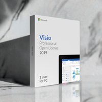 Thumbnail for Microsoft Visio 2019 Professional Open License box