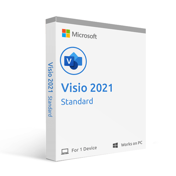 Microsoft Software Microsoft Visio 2021 Standard PC