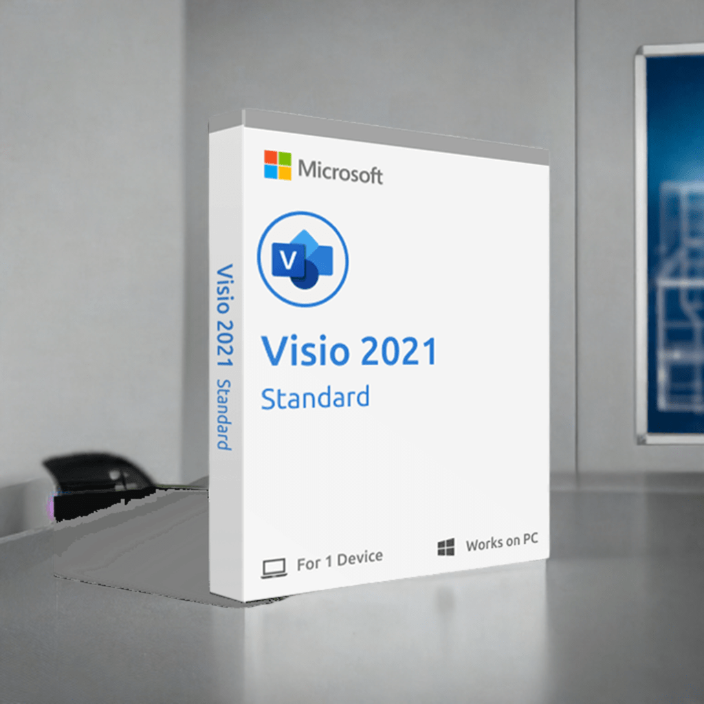 Microsoft Software Microsoft Visio 2021 Standard PC