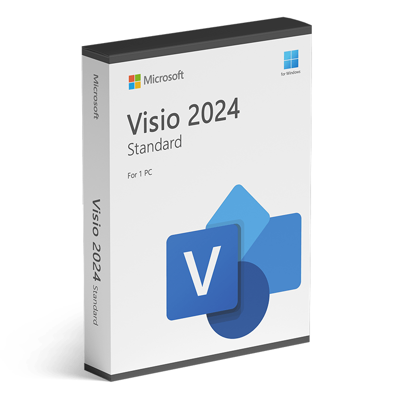 Microsoft Software Microsoft Visio 2024 Standard