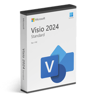 Thumbnail for Microsoft Software Microsoft Visio 2024 Standard