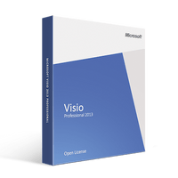 Thumbnail for Microsoft Software Microsoft Visio Professional 2013 Open License