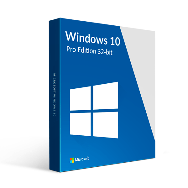 Microsoft Software Microsoft Windows 10 Pro Edition (32-bit)