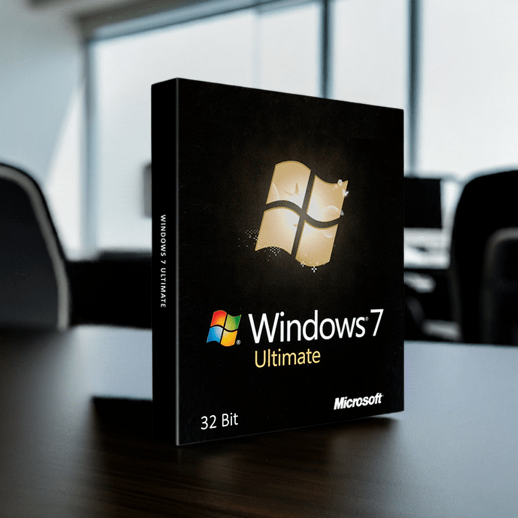 Microsoft Software Microsoft Windows 7 Ultimate 32 Bit
