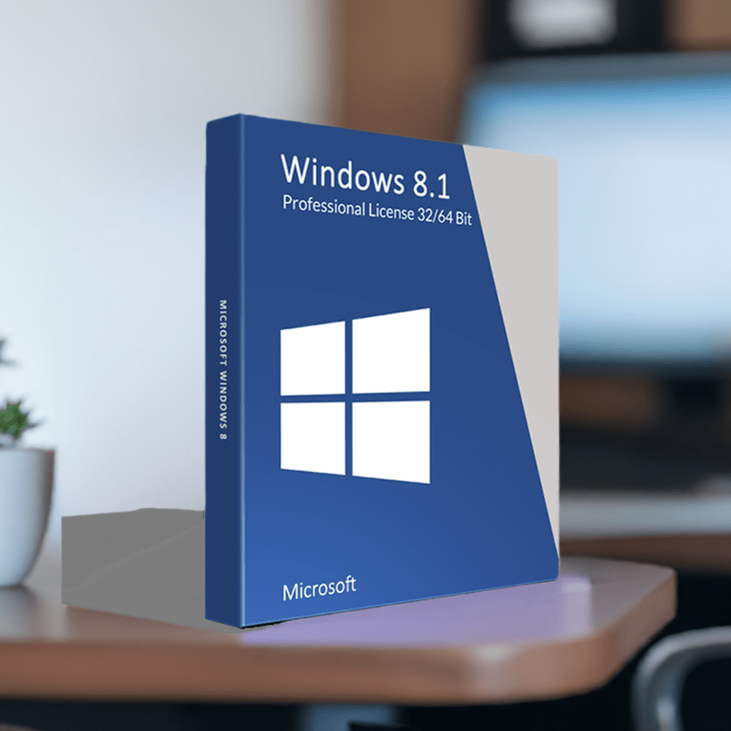 Microsoft Software Microsoft Windows 8.1 Professional License 32/64 Bit