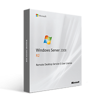 Thumbnail for Microsoft Software Microsoft Windows Server 2008 R2 Remote Desktop Service 5 User License