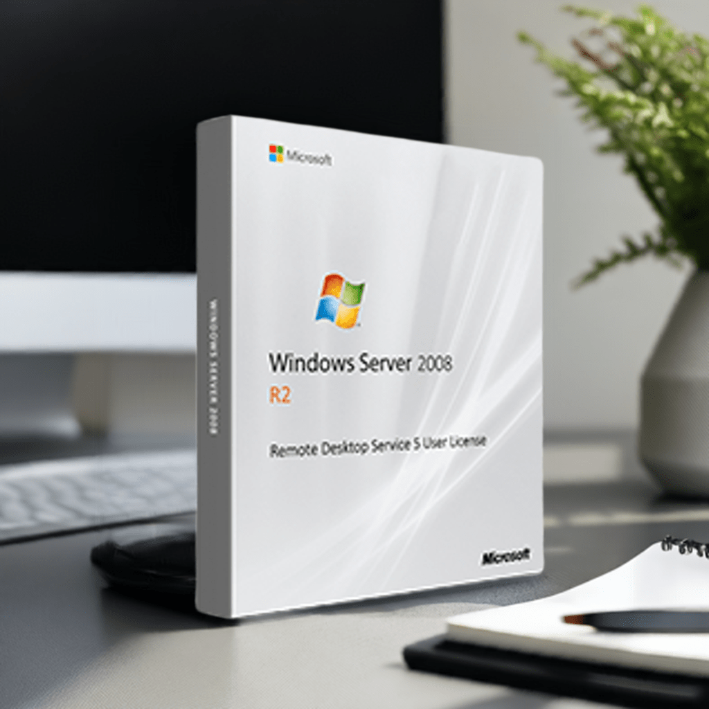 Microsoft Software Microsoft Windows Server 2008 R2 Remote Desktop Service 5 User License