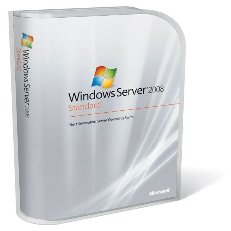 Microsoft Software Microsoft Windows Server 2008 R2 Standard - 1 Server, 5 CALs