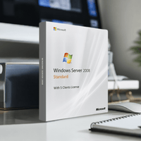 Thumbnail for Microsoft Software Microsoft Windows Server 2008 Standard With 5 Clients License