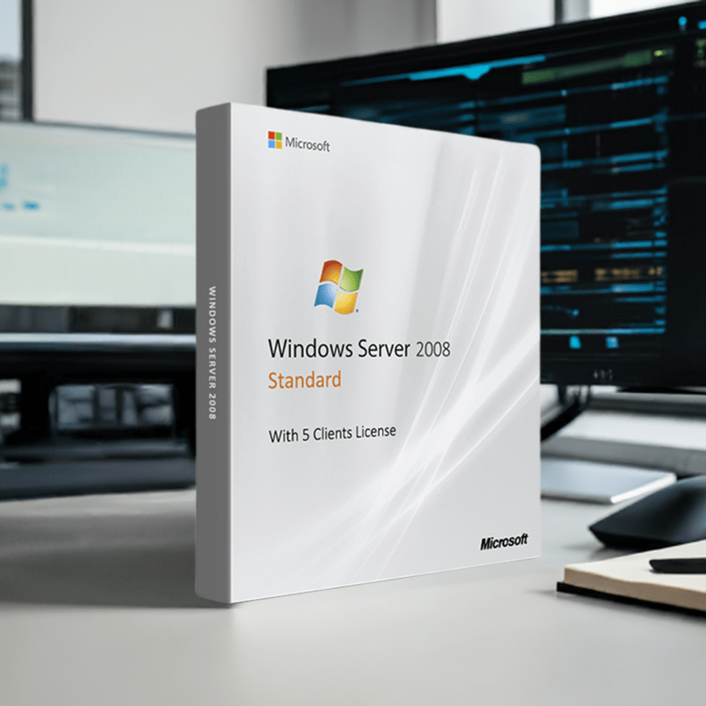 Buy Microsoft Windows Server 2008 Standard With 5 Clients License