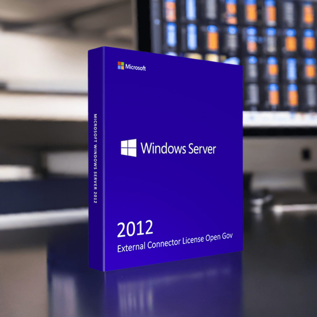 Microsoft Software Microsoft Windows Server 2012 External Connector License Open Government