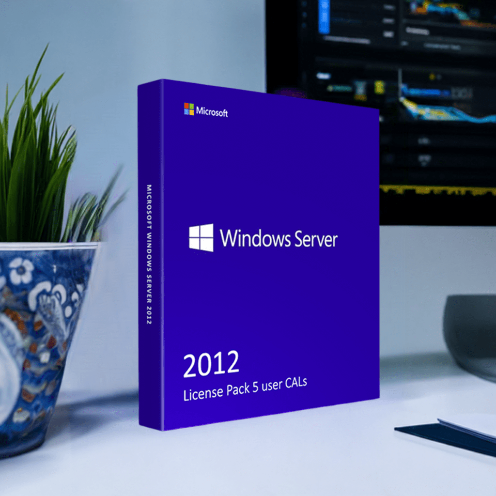Microsoft Software Microsoft Windows Server 2012 License Pack 5 User CALs