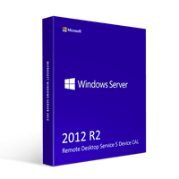Thumbnail for Microsoft Software Microsoft Windows Server 2012 R2 Remote Desktop Service 5 Device CAL