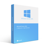 Thumbnail for Microsoft Software Microsoft Windows Server 2016 1 Device CAL - Open Business box