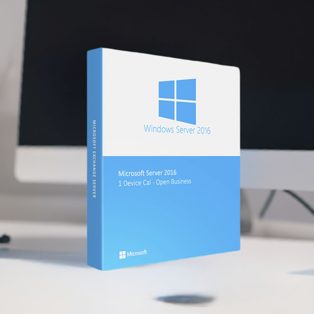 Microsoft Software Microsoft Windows Server 2016 1 Device CAL - Open Business