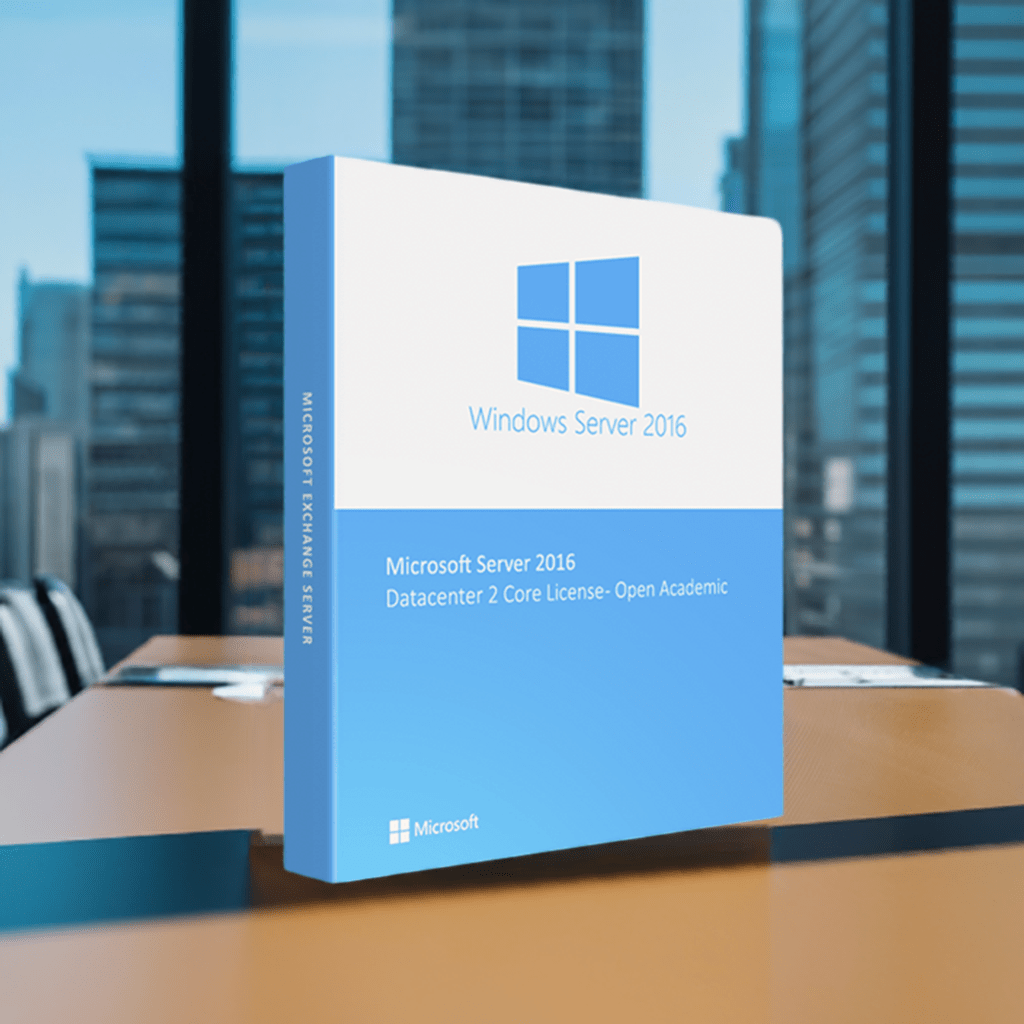 Microsoft Software Microsoft Windows Server 2016 Datacenter 2 Core License - Open Academic