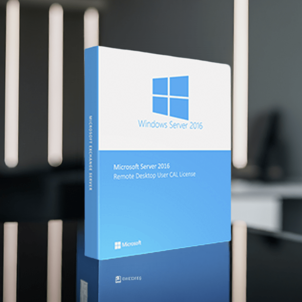 Microsoft Software Microsoft Windows Server 2016 Remote Desktop User CAL License