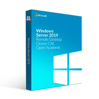 Thumbnail for Microsoft Software Microsoft Windows Server 2019 Remote Desktop Device CAL - Open Academic
