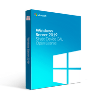 Thumbnail for Microsoft Software Microsoft Windows Server 2019 Single Device CAL Open License