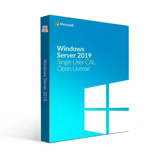 Microsoft Software Microsoft Windows Server 2019 Single User CAL Open License
