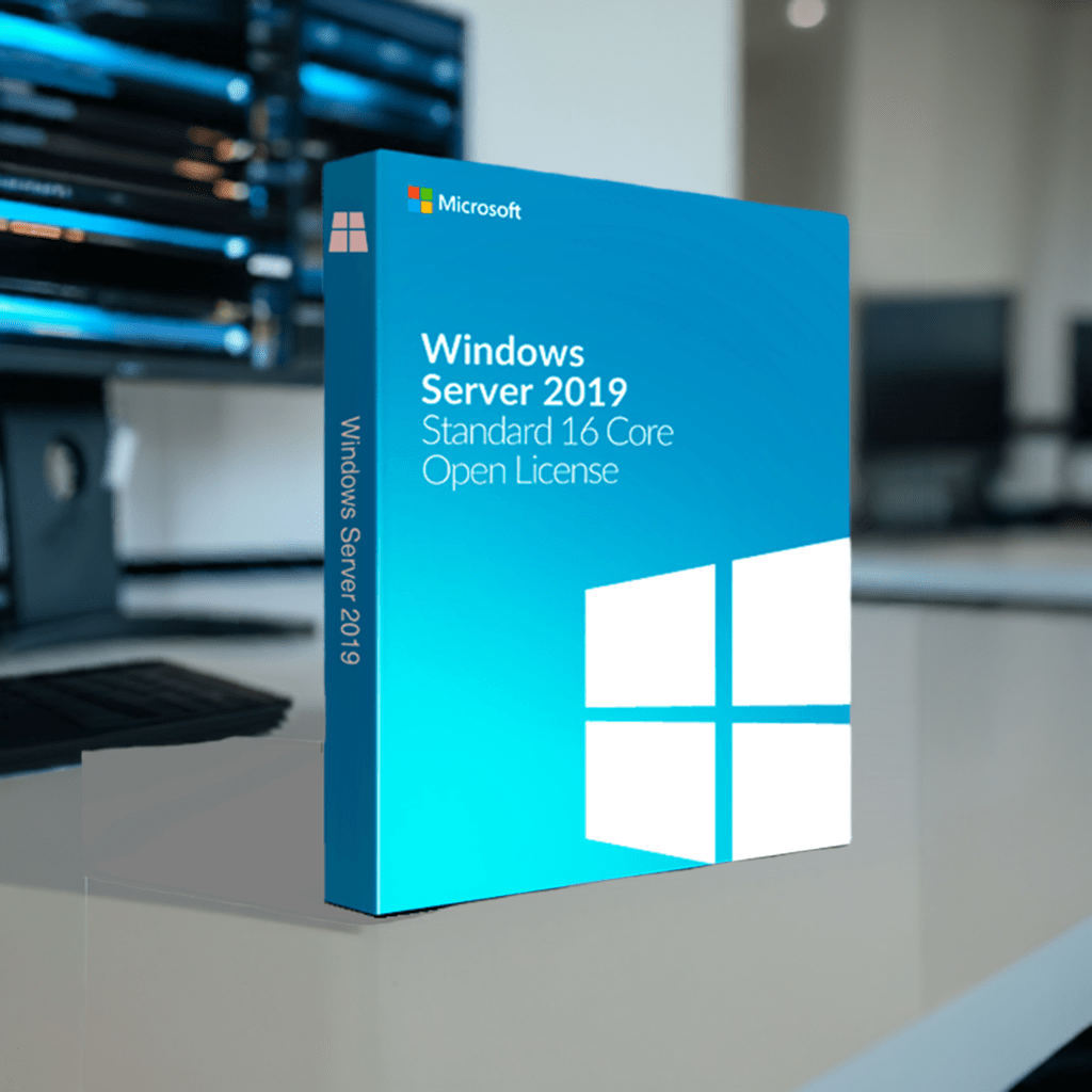Microsoft Software Microsoft Windows Server 2019 Standard 16 Core Open License