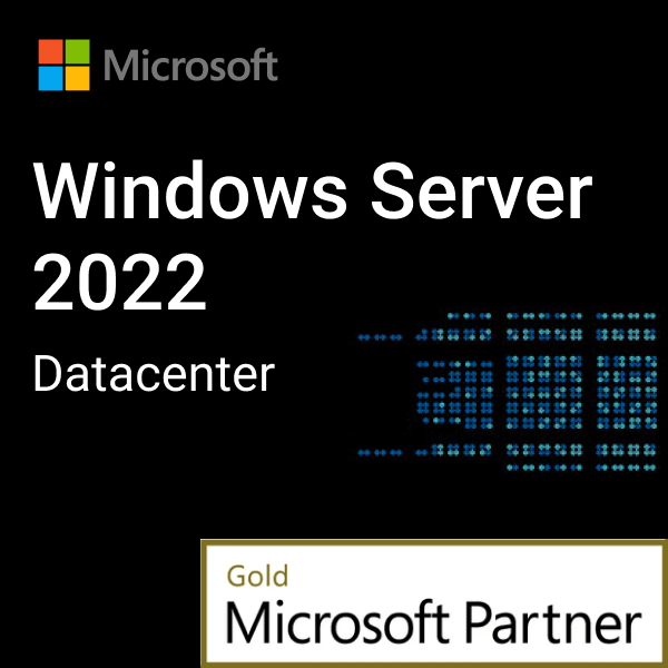 Microsoft Software Microsoft Windows Server 2022 Datacenter- 16 Core License