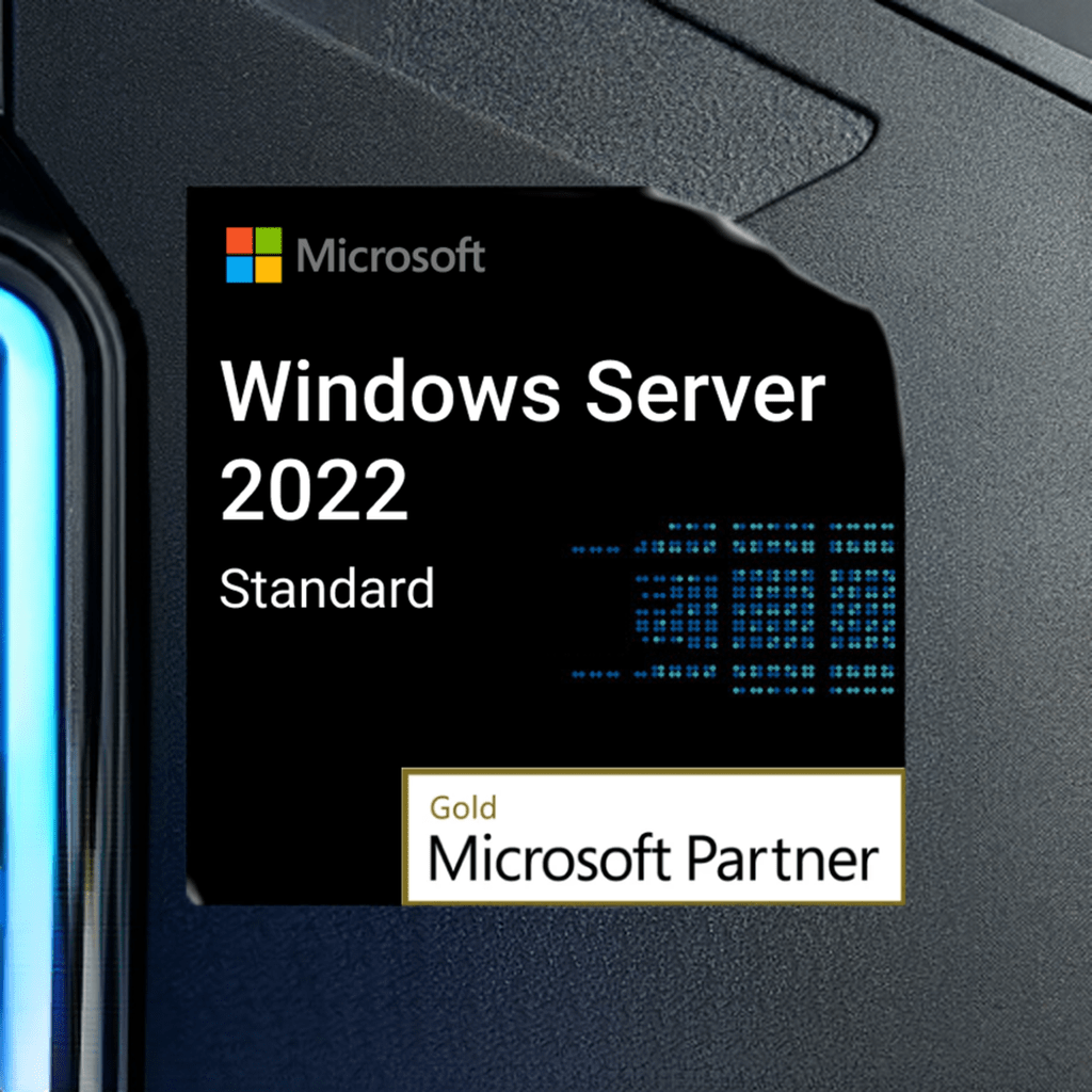 Microsoft Software Microsoft Windows Server 2022 Standard - 16 Core + 10 CALs
