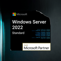Thumbnail for Microsoft Software Microsoft Windows Server 2022 Standard - 16 Core + 5 RDS CALs