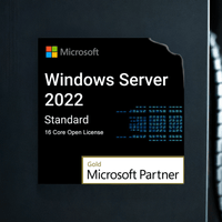 Thumbnail for Microsoft Software Microsoft Windows Server 2022 Standard - 16 Core - Open License