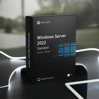 Thumbnail for Microsoft Software Microsoft Windows Server 2022 Standard - 24 Core + 10 CALs box