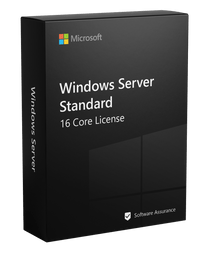 Thumbnail for Microsoft Software Microsoft Windows Server Standard - 16 Core License (w/ Software Assurance)